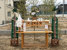 分譲地　工事中